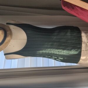 MM Lafleur New York Forest Green Camisole Knit Sweater Tank